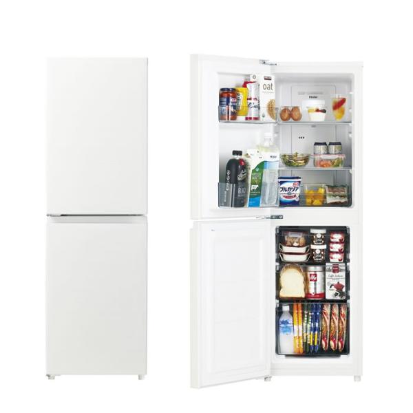 ハイアール 148L 冷蔵庫 左開き 2ドア 電子レンジが置ける 冷凍冷蔵庫 