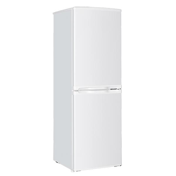 MAXZEN マクスゼン 140L 2ドア冷凍冷蔵庫 右開き JR142HM01WH ホワイト