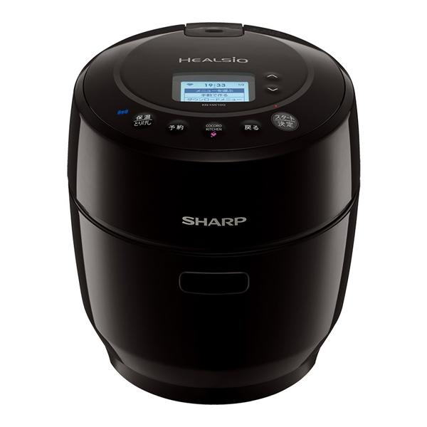 SHARP 水なし自動調理鍋　KN-HW10G-B ヘルシオ ホットクック シャープ 電気無水鍋 1.0L 水なし自動