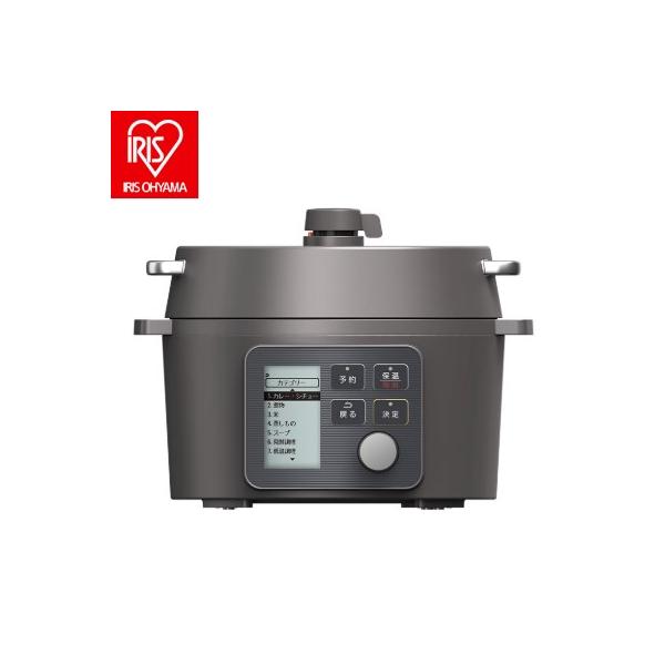 ※アイリスオーヤマ 電気圧力鍋 2.2L KPC-MA2-B ブラック