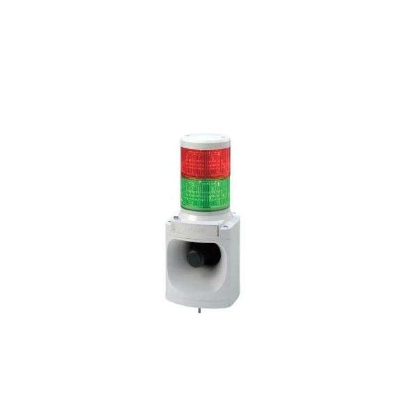 パトライト 積層信号灯一体型 音声合成報知器 LKEH-402FV-GYBR 積層信号灯一体型 音声合成報知器 | LKEH-FV | 製品概要