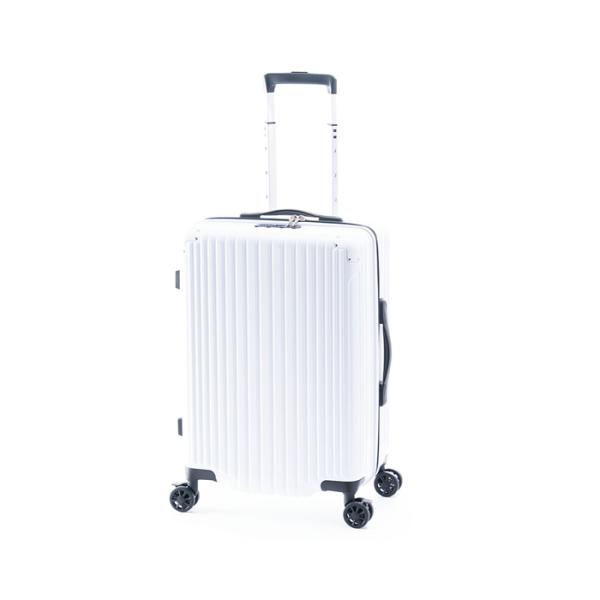 A.L.I スーツケース ハードキャリー マットホワイト 35L アジア・ラゲージ A.L.I ハードキャリーケース MAXsTOP 5〜7泊