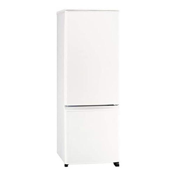 三菱　冷蔵庫　MR-P17F-W 2021年製　168L 三菱電機 168L 2ドア 冷凍冷蔵庫 右開き MR-P17F-W マットホワイト