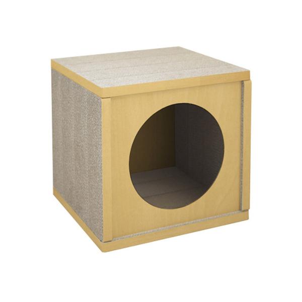 HappyDays キャットハウス P-0724190756379 ナチュラル ペットプロジャパン 猫用 爪とぎ