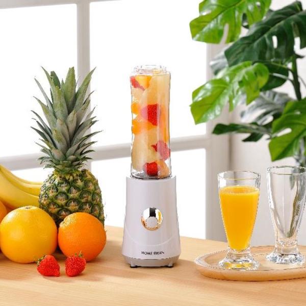 新津興器 HOME SWAN ミキサー 400ml トライタンボトルブレンダー SBR