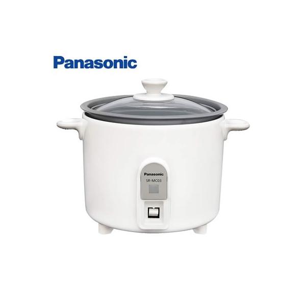パナソニック 炊飯器 1.5合 1人用炊飯器 自動調理鍋 SR-MC03-W pc-akindo_sr-mc03-w