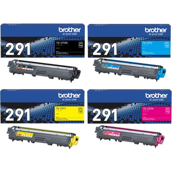 Brother TN-291 純正　トナーカートリッジ 4色セット ブラザー工業 【セット】ブラザー 純正 トナーカートリッジ 4色