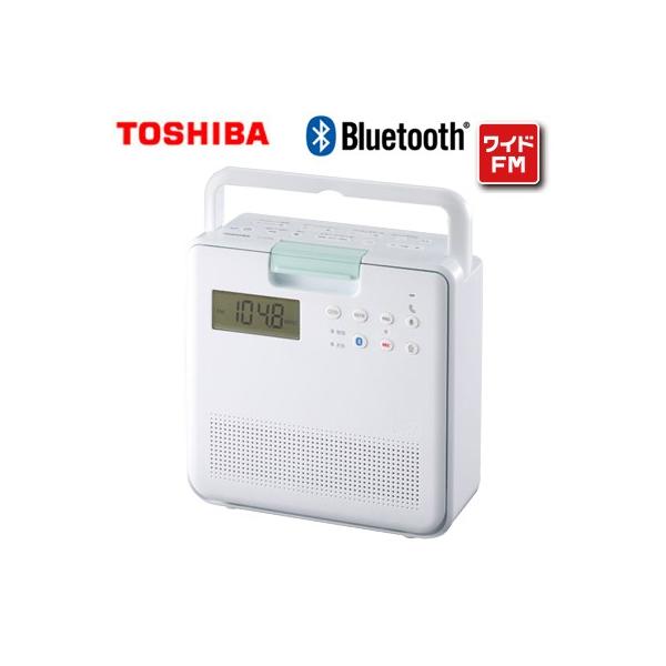 東芝TY-CB100W ホワイト Bluetooth対応 SD/CDラジオ e-TREND｜東芝 TY-CB100(W) [SD/CDラジオ(防水仕様)(Bluetooth