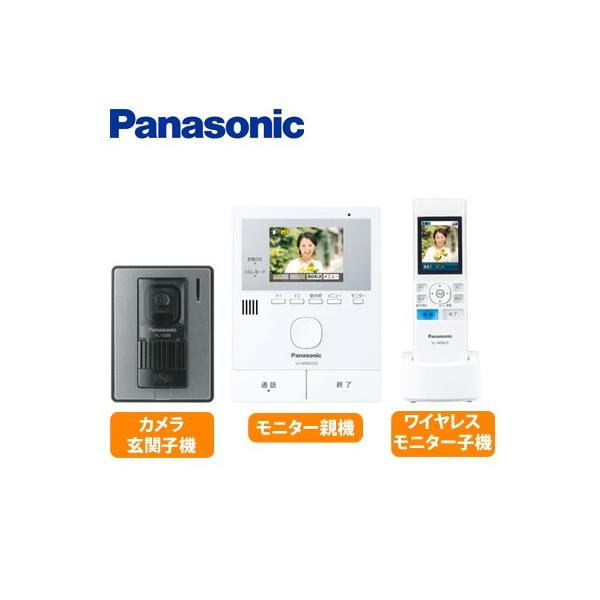パナソニック どこでもドアホン テレビドアホン ワイヤレスモニター付 自動録画機能搭載 Vl Swd220k Pcあきんど 通販 Paypayモール
