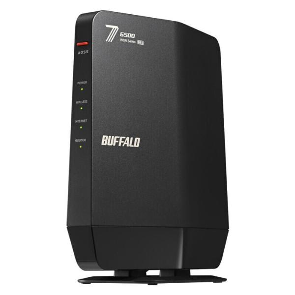プロフ必読BUFFALO AirStation Wi-Fi 6 6000Mbps pc-akindo_wsr6500be6p-bk