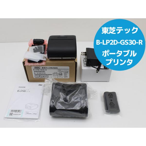 TEC（TOSHIBA） 東芝テック ポータブルプリンタ B-LP2D-GS30-R