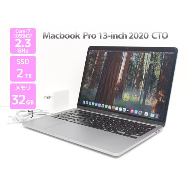 美品 MacBook Pro 2020 Thunderbolt 3 A-23 MacBook Pro Apple Macbook 13-inch,2020 Thunderbolt 3×4 CTO