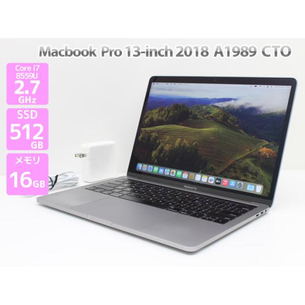 MacBook Pro Apple Macbook 13インチ 2018 CTO ノートパソコン