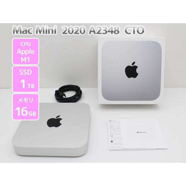 Mac mini Apple アップル Mini,2020 MGNR3J/A A2348 シルバー M1