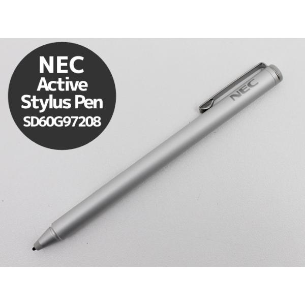 未使用品NEC Active Stylus Pen アクティブ スタイラス ペンSD60G97208※テスト用の単6電池1本付属しています。写真は複数台有る内の一つとなりますが、状態はほぼ同一です。受け取り簡単なポスト投函配送※クリックポス...