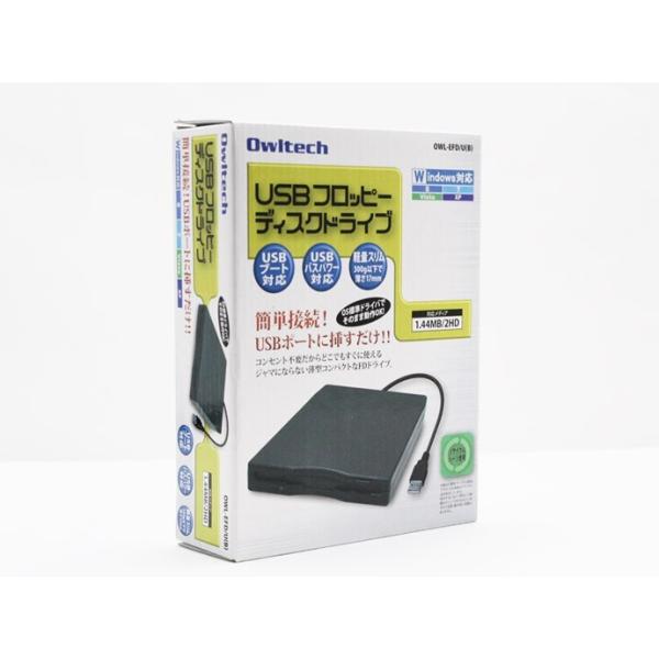 新品 送料無料 オウルテック Owltech Usb外付けフロッピーディスクドライブ Owl Efd U B 黒