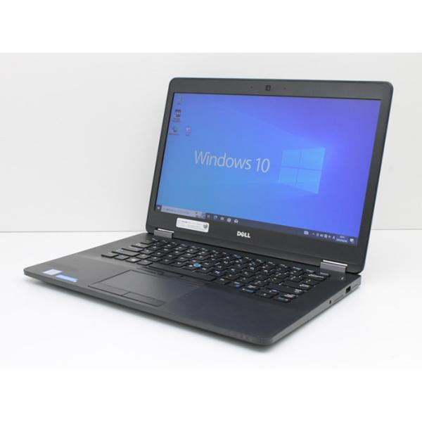 WEBカメラ ノートパソコン Windows10 DELL Latitude E7470 Core i7 6600U 2.6GHz メモリ 16GB SSD 256GB 英字キーボード Bランク W43T 中古