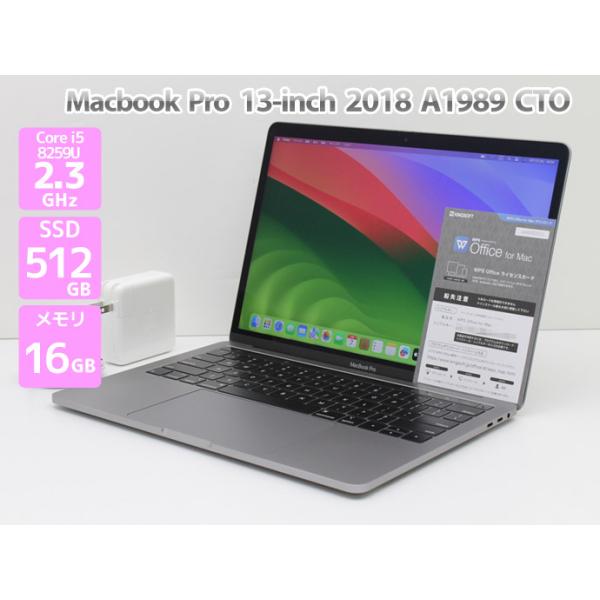 ノートPC Apple - MacBook Pro 2018 13in i5 16GB SSD 512GB Amazon.com: Apple 2018 MacBook Pro with 2.3GHz Intel Core i5