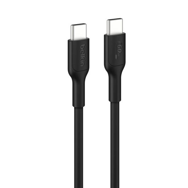 belkin CAB023fq2MBK BoostCharge USB-C to USB-C ケーブル 60W 2M ブラック