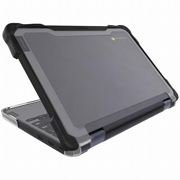 [Release date: April 3, 2023]06L010 Gumdrop SlimTech 薄型耐衝撃ハードケース Lenovo Chromebook 500e 300e Gen3 Intel タブレットモード切替可能