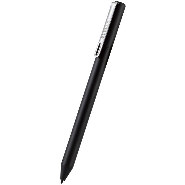 代引不可 タッチペン USI規格対応 電池式アクティブタッチペン 極細 1.5mm ブラック エレコム P-TPUSI01BK