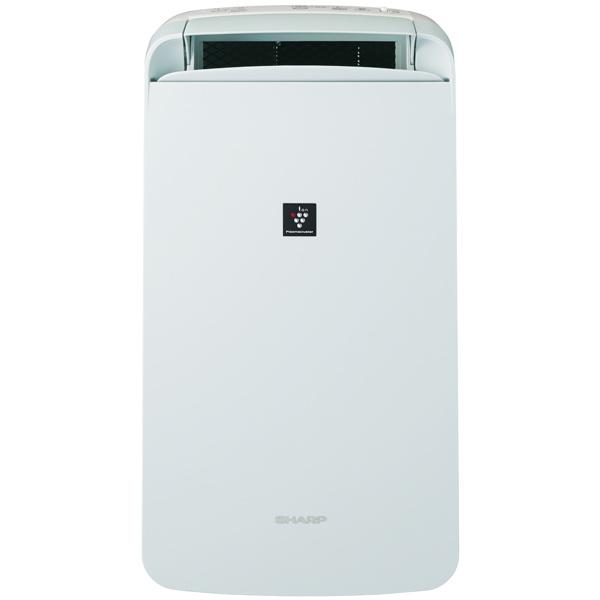 【美品】SHARP 冷風・衣類乾燥除湿機　CM-T100-W 2025年製 衣類乾燥除湿機 ホワイト CM-T100-W [コンプレッサー方式 /木造13畳