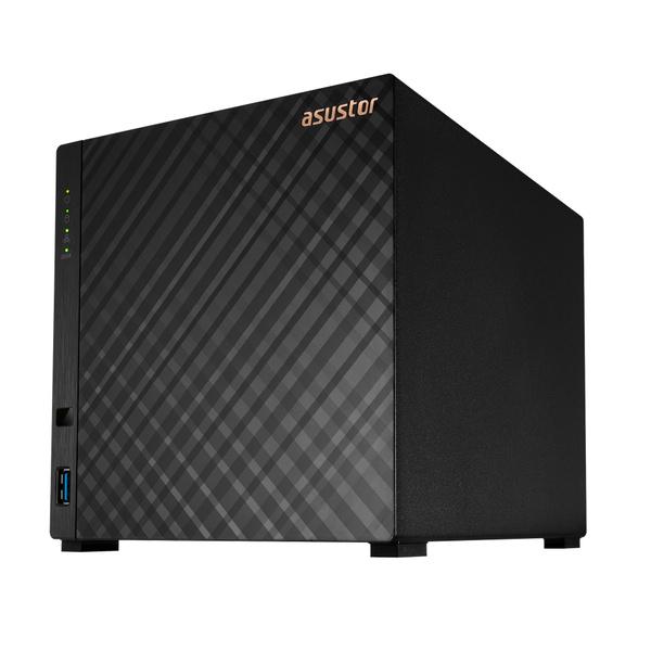 ASUSTOR AS1204T DRIVESTOR 4 Gen2 4ベイ Realtek RTD1619Bクアッドコア 1.7GHz搭載NAS