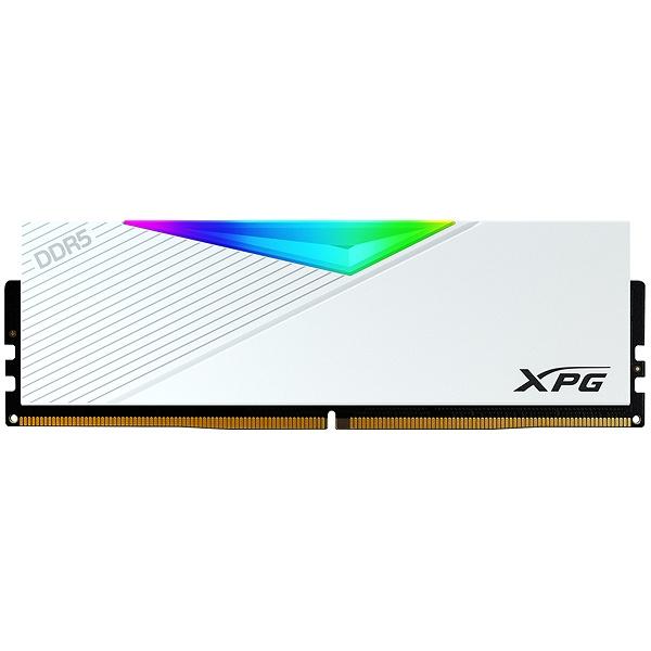 A-DATA Technology AX5U5200C3816G-CLARWH XPG LANCER RGB White DDR5-5200MHz U-DIMM 16GB RGB SINGLE COLOR BOX