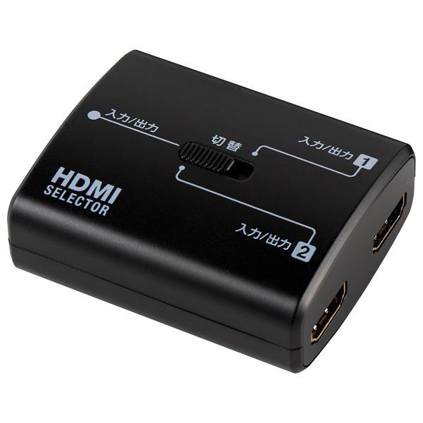 ELPA ASL-HD202W HDMIセレクター 双方向
