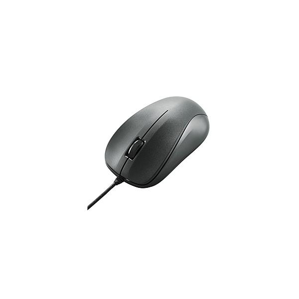 ELECOM M-S2ULBK/RS EU RoHS指令準拠 USBレーザーマウス/ スタンダードサイズ/ 簡易パッケージ仕様/ ブラック
