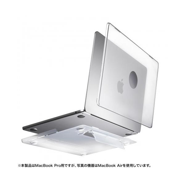 IN-CMACP1401CL サンワサプライ IN-CMACP1401C INCMACP1401CL SANWA SUPPLY INCMACP1401C MacBook Pro ハードカバー スタンド付き