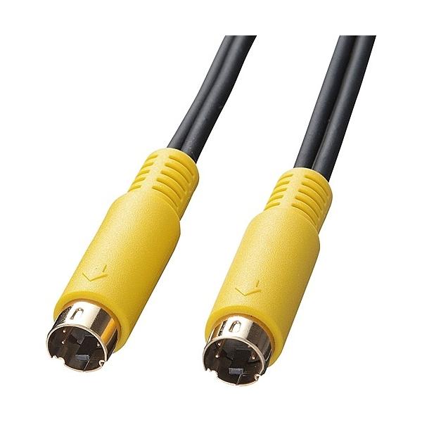 サンワサプライ KM-V7-10K2 S端子ビデオケーブル（1m）