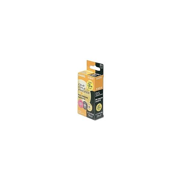 CASIO TR-18BK-3P インクリボンカセット ブラック 3本セット