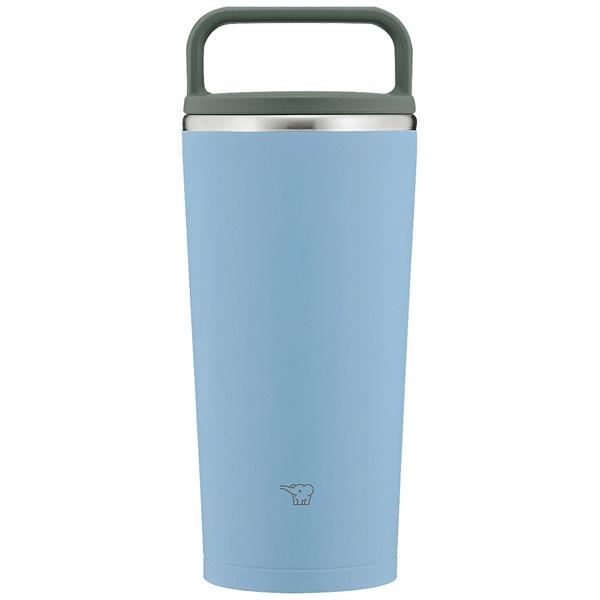 他サイト： 象印マホービン SX-JA30-AM ステンレスキャリータンブラー 300ml ハンドルタイプ シームレスせん フォグブルー…の商品画像
