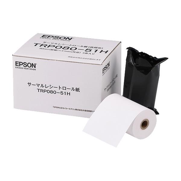 [Release date: June 13, 2017]TRP080-51H EPSON TRP080 TRP08051H エプソン エプソンダイレクト エプソンダイレクト株式会社 TM-P80シリーズ サーマルレシートロール紙 高保存タ...