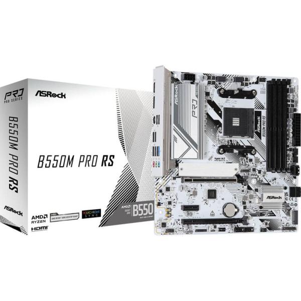他サイト： ASRock B550M Pro RS AMD B550チップセット搭載　MicroATXマザーボードの商品画像