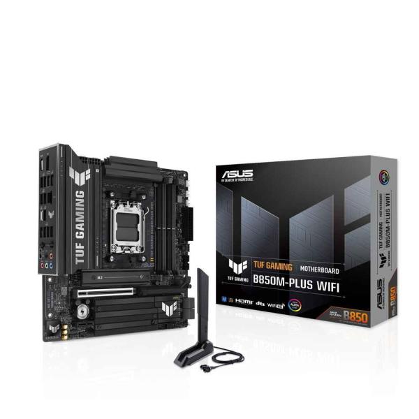 ASUS TUF GAMING B850M-PLUS WIFI AMD B850チップセット搭載「TUF