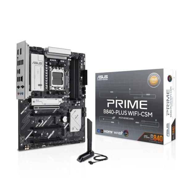 ASUS PRIME B840-PLUS WIFI-CSM マザーボード ASUS PRIME B840-PLUS WIFI-CSM AMD B840チップセット搭載「PRIME