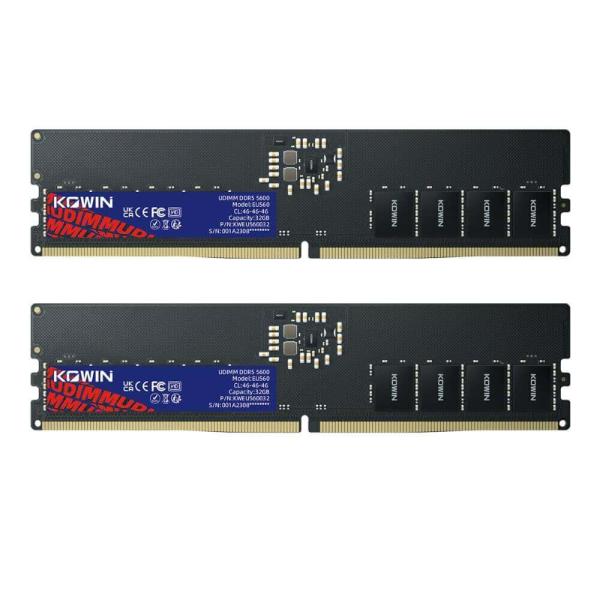 メモリー KOWIN DDR5-5600 EU5600 64GB(32GBx2) KOWIN EU5600 64GB(32GB×2) UDIMM : パソコン工房 Yahoo!店 - 通販