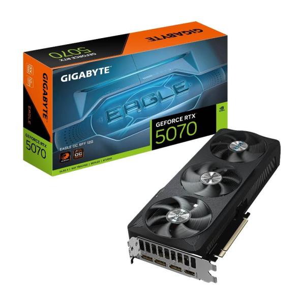GIGABYTE GeForce RTX 5070 EAGLE OC SFF 12G NVIDIA 5070搭載 GIGABYTE GeForce RTX 5070 EAGLE OC SFF 12G NVIDIA 5070搭載
