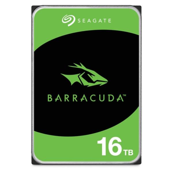 SEAGATE BarraCuda 16TB BarraCuda 3.5inch 16TB 内蔵HDD SATA 6Gb/s 512MB 7200rpm
