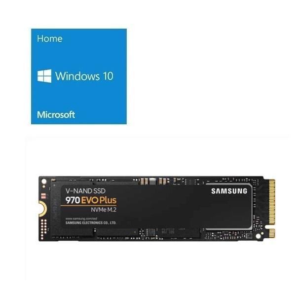 [OS+500GB SSDセット]Windows 10 Home 64Bit DSP + SAMSUNG 970 EVO Plus  MZ-V7S500B/IT バンドルセット