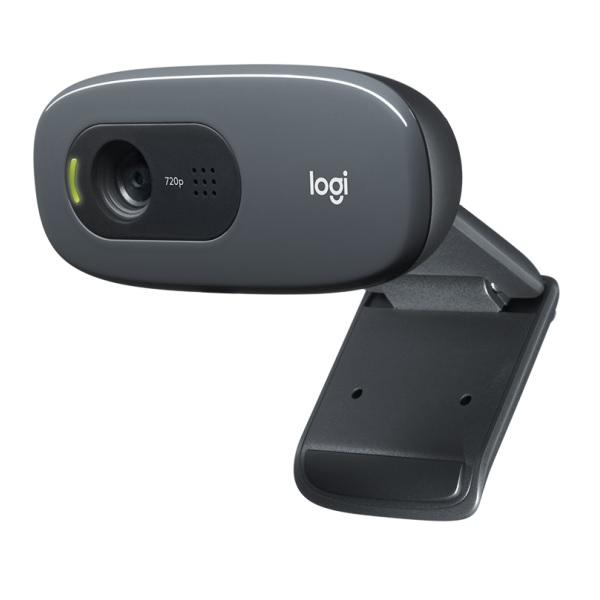 ロジクール HD Webcam C270n [ダークグレー] USB接続 マイク内蔵WEBカメラ スムーズなテレビ電話が可能