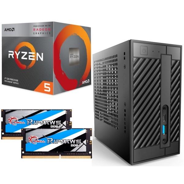 3点セット Amd Ryzen 5 3400g Deskmini A300 メモリ 8gb 2枚 スモールpcを作ろう Cpu 小型ベアボーン メモリの3点セット パソコン工房 Paypayモール店 通販 Paypayモール