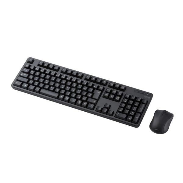 ELECOM TK-FDM106MBK �����L�[�{�[�h/�����u������/�t���T�C�Y/�}�E�X�t/�u���b�N