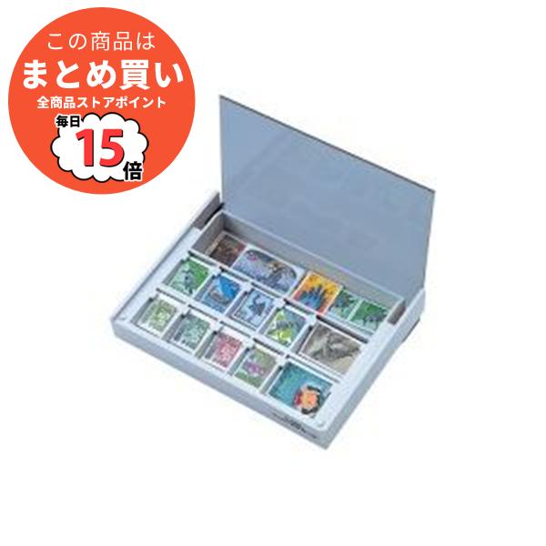 （まとめ）カール事務器 切手ケース NO.850E〔×5セット〕