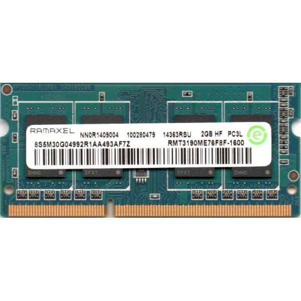 DDR3 RAMAXEL 低電圧メモリ PC3L-12800U 4GB