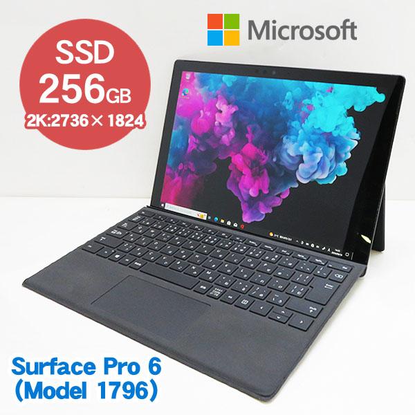 Microsoft / Surface Pro 6（1796）ブラック【第8世代 Core i5-8350U 