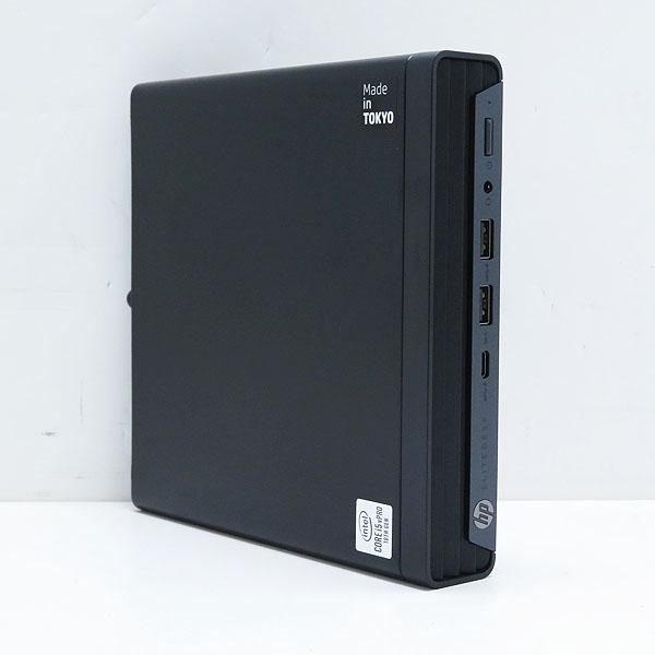 EliteDesk HP 800 G6 DM【第10世代Core i5 10500T/メモリ16GB/SSD256GB