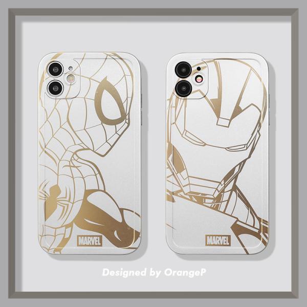 セール スパイダーマン スマホケース アイアンマン アイフォン